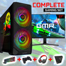 Game Computer SET geschikt voor Minecraft / Ryzen 5 - Vega 7 - 16GB - 500GB SSD / Inclusief 27" Gaming Monitor, Muis & Toetsenbord, Controller, Headset & Muismat
