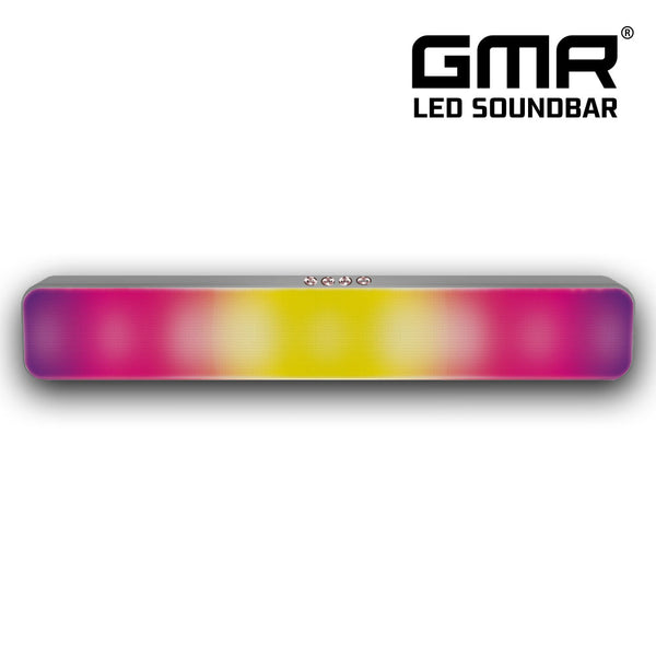 GMR soundbar PC speaker - Draadloos - led