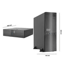 GMR Office Desktop-PC | Intel Core i5 | 16 GB DDR3 | 500 GB SSD | DVD±RW | Smart ID Card Reader 5-in-1 | WiFi 600 en Bluetooth 5 | USB3 | Windows 11 Pro | Multimediacomputer met 2 jaar garantie!