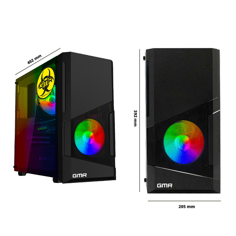 AMD Ryzen 3 3200G RGB Budget Game Computer / Gaming PC - RX Vega 8 - 16GB RAM + 480GB SSD - Win 11 Pro