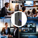 GMR Ultra SFF i7 Office PC - Business Office Computer | 16 GB RAM | 256GB SSD M.2 | DVD+RW | Windows 11 Pro | WiFi-Bluetooth
