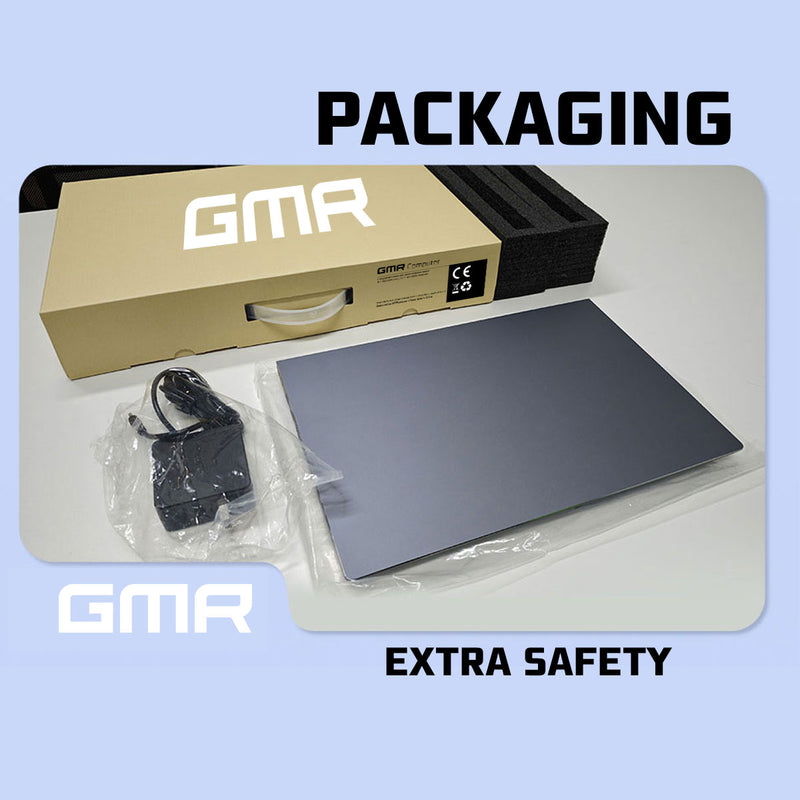 GMR - 15.6 Inch Full HD Laptop - AMD Athlon Silver - 8GB RAM - 256GB SSD - Office 2024 - Windows 11 Pro voor Thuis, Office en Studie notebook