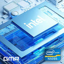 GMR - 15.6 Inch Full HD Laptop - Intel N95 - 16GB DDR4 RAM - 512GB SSD - Windows 11 Pro voor Thuis, Office en Studie - QWERTZ Notebook