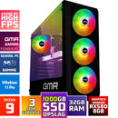 GMR Power Gaming pc | Ryzen 9 | 32 GB RAM | 1000 GB SSD | Graphics RX 580 | Windows 11 Pro
