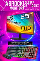 GMR Power Gaming PC SET 24" | Ryzen 7 | 16 GB RAM | 1000 GB SSD | Graphics RX 580 | Windows 11 Pro