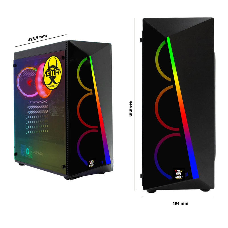 Enforcer RGB Gaming PC - Intel Core i5-10400F | GeForce RTX 3060 | 32 GB DDR4 | 1 TB SSD - NVMe | Windows 11 Pro