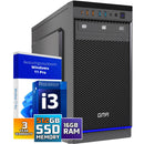 Intel Ultra Compleet Desktop PC | Intel Core i3 | 16 GB RAM | 512GB SSD M.2 | DVD+RW | Windows 11 Pro | Business Office Multimedia Computer