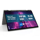 GMR - DUAL YOGA 360° Laptop - 2 x 14 Inch 2.2K Dual Touchscreen + Toetsenbord - Intel N100 - 16GB DDR4 RAM - 512GB SSD - Windows 11 voor Thuis, Office en Studie Notebook