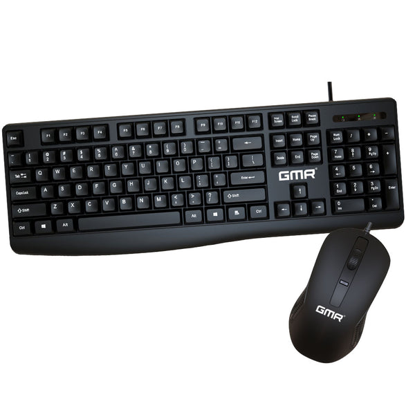 GMR Complete Office Set voor Thuis & Kantoor | Toetsenbord & Muis